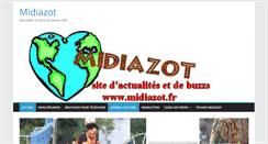 Desktop Screenshot of midiazot.fr