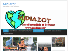 Tablet Screenshot of midiazot.fr
